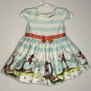 Ladybug Girl Adorable Cotton Dress Size 12M